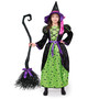 Spooktacular Creations Little Witch Costume Dress & Hat Child Size 3T