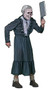 Forum Novelties Women's Zombie Granny Halloween Costume, DRESS ONLY, UP TO 14/16