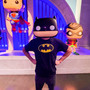 Disguise Classic Batman Funko Character Half Face Mask/Wall Art Plastic 16x2.75x14"H