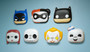 Disguise Classic Batman Funko Character Half Face Mask/Wall Art Plastic 16x2.75x14"H