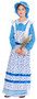Spooktacular Creations Pioneer Girl Costume Dress & Bonnet Girls M 8-10 Years