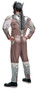 Disguise Overwatch Genji Adult Jumpsuit w/Muscles, Hood & Mask Size M (38-40)