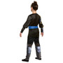 Disguise Overwatch Hanzo Child Jumpsuit  Belt, Tatoo Sleeve Boys Size S (4-6)