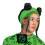 Disguise Billie Eilish Bravado Adult Top, Shorts, Head Wrap & Face Mask S (4-6)