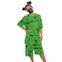 Disguise Billie Eilish Bravado Adult Top, Shorts, Head Wrap & Face Mask S (4-6)