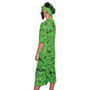 Disguise Billie Eilish Bravado Adult Top, Shorts, Head Wrap & Face Mask Jr (7-9)