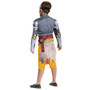 Disguise Overwatch Zenyatta Child Jumpsuit w/Muscles, Belt & Mask Boys, M (7-8)
