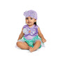 Disguise Disney Ariel Posh Infant Costume, Romper & Headpiece, Polyester 6-12 Months