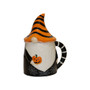 Cobwebs & Cauldrons Halloween Gnome Figure Mug w/Topper Ceramic 