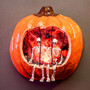 Joyin Pumpkin Wall Decor w/Light 2 Pack , Plastic 