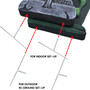 Joyin Halloween Tombstone Styro Decor 5PK w/Metal Stake/Stand 8.5"x1.4"x17"H