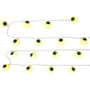 The Lakeside Collection Spooky Eyeball String Lights, 8'33"L, Plastic, 20 LED Lights
