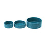 Park Life Designs Ceramic Classic Pet Water Bowl, Azure Blue, Large