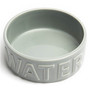 Park Life Designs Grey Large Water Pet Bowl 8 Cup Ceramic 