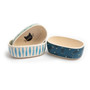 Park Life Designs Trixie Oval Cat Dish  2 Cup