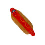 Hydrodogz Foodies Hot Dog Chew Dog Toy With Squeaker, ‎7" x 5" x 15"