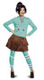 Disguise Disney Ralph Vanelope Deluxe Hooded Top Skirt Legging Wig Adult Jr, 7-9