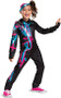 Disguise Lucy LEGO Movie 2 Classic Girls' Costume Black, X-Small (3T-4T)