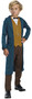 Fantastic Beasts Newt Scamander Coat w/Attached Vest, Size Medium