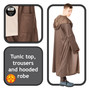 Rubies Star Wars Classic Adult Obi Wan Kenobi Costume, Standard