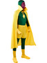 Rubies MARVEL Adult WandaVision Vision's Halloween Costume, Extra Small