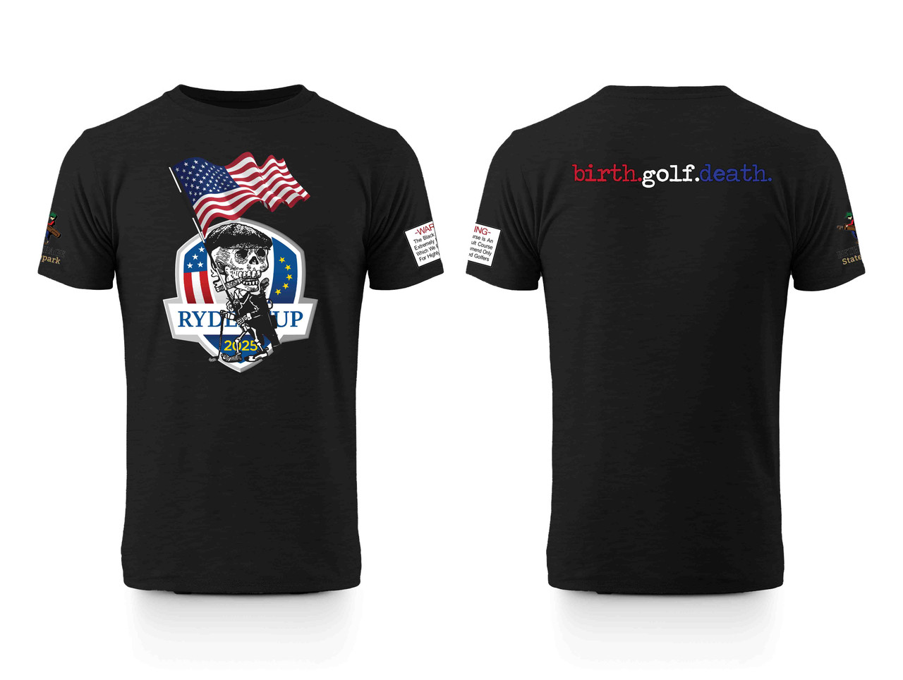 LET'S GET TOGETHER　TRIBUTE TO THE RYDERS LIMITED EDITION* RYDER CUP 2025 - VICTOR T-SHIRT - birth.golf.death.