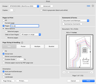 Printing  PDF Patterns