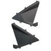 Lower Door Inserts for RZR PRO XP & Turbo R, Front, Plastic, Set of 2