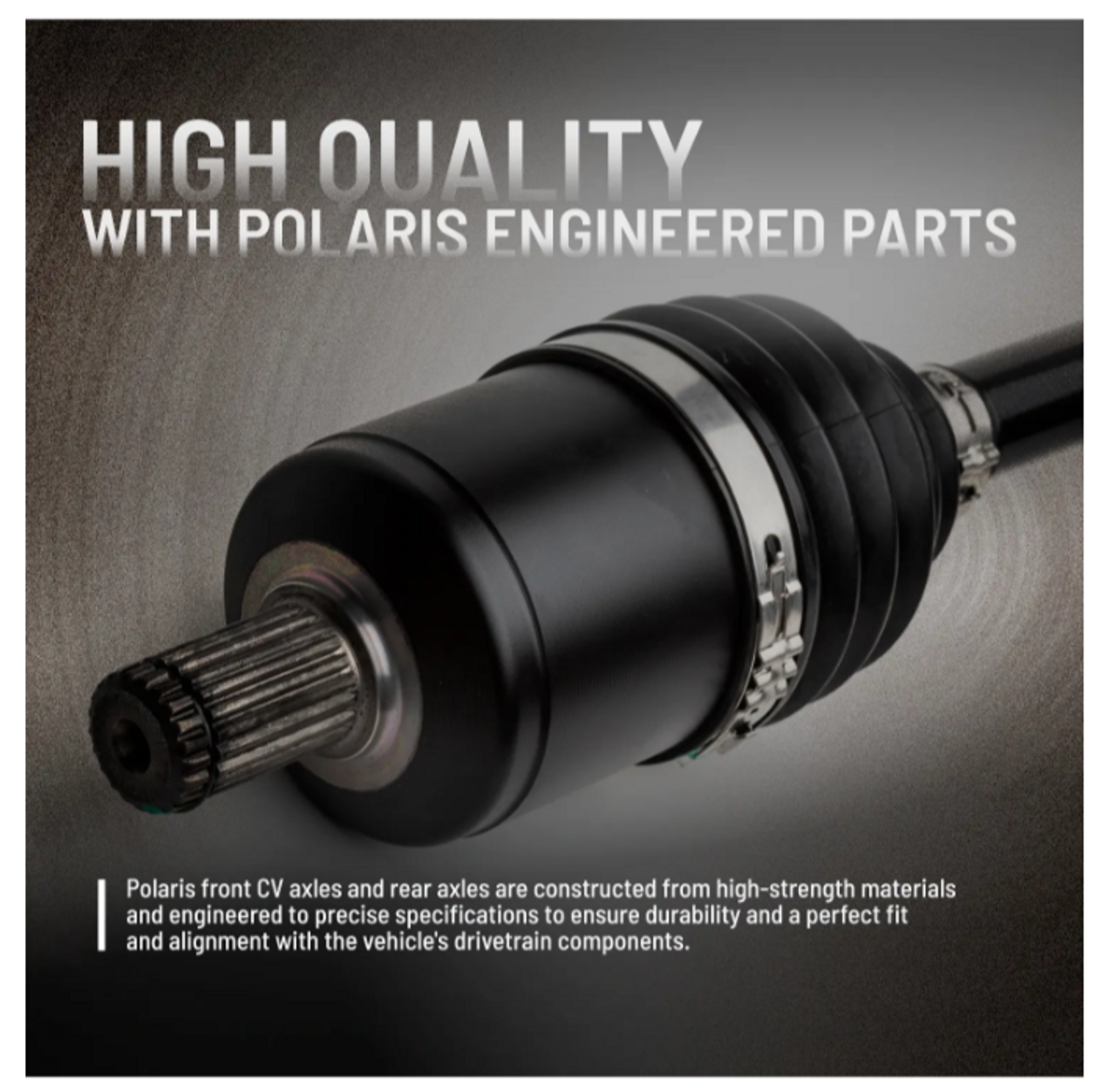 Polaris-Rear Halfshaft Assembly for RZR 900, Part # 1332960