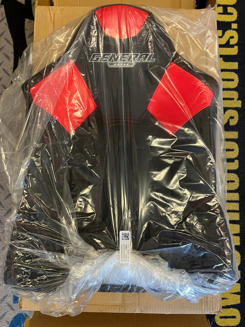 2018 Polaris General-Seat Back, Black & Red Part # 2688029