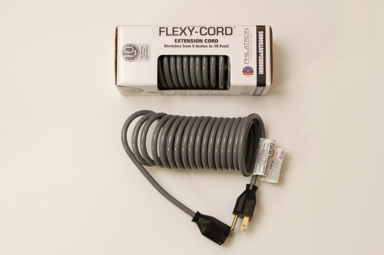 Flexy® Coiled Extension Cord