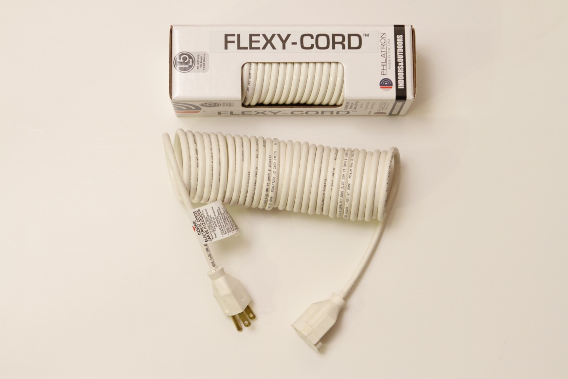 Flexy® Coiled Extension Cord