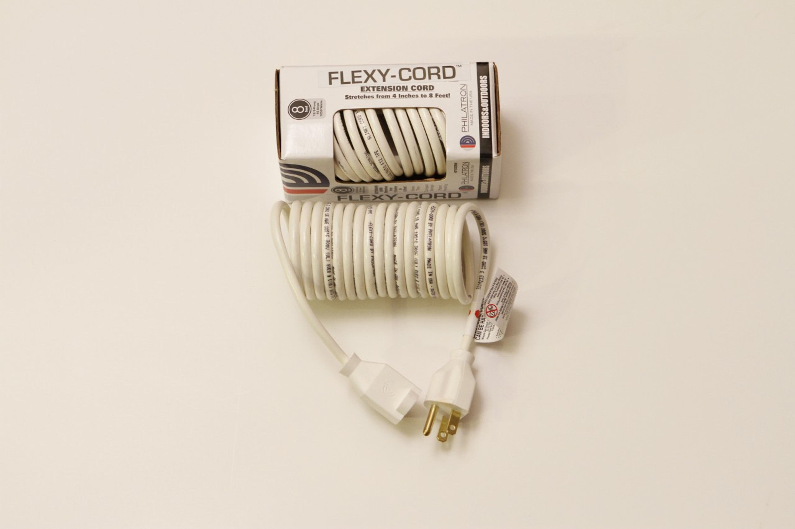 Flexy® Coiled Extension Cord