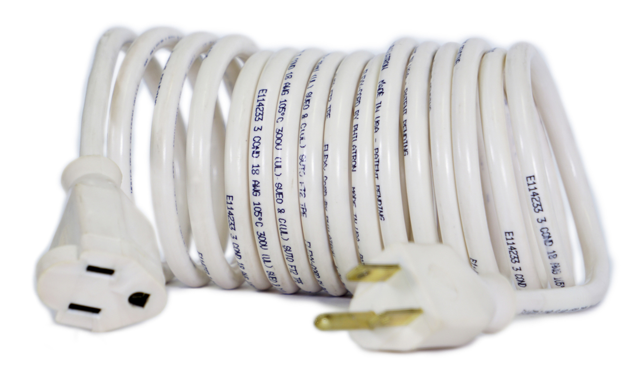 Flexy® Coiled Extension Cord