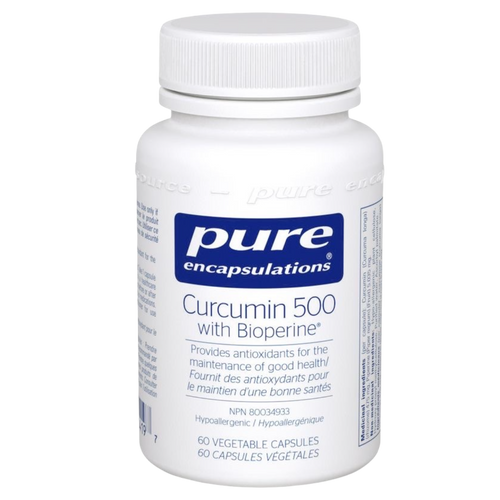 Curcumin 500 w/ Bioprene (60 Capsules) - Pure Encapsulations