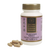 A bottle of "Golden Flower Chinese Herbs" labeled "SIX GENTLEMEN FORMULA Herbal Supplement" with 60 tablets. A few tablets are placed outside the bottle, showing their shape and color.
