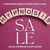 Promotional image with wooden blocks spelling 'HYPNOSIS' arched over a bold 'SALE' text on a deep pink background. Above, the words 'HYPNOTHERAPY BUNDLES FOR PROFOUND CHANGE!' and below, the phrase 'UNLOCK SAVINGS WITH EVERY SESSION!'.