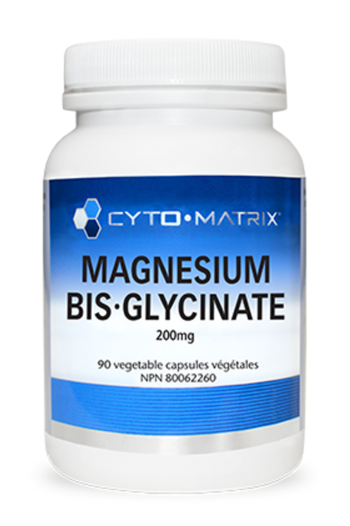 Magnesium Bis-Glycinate (90 Capsules) - Cyto-Matrix