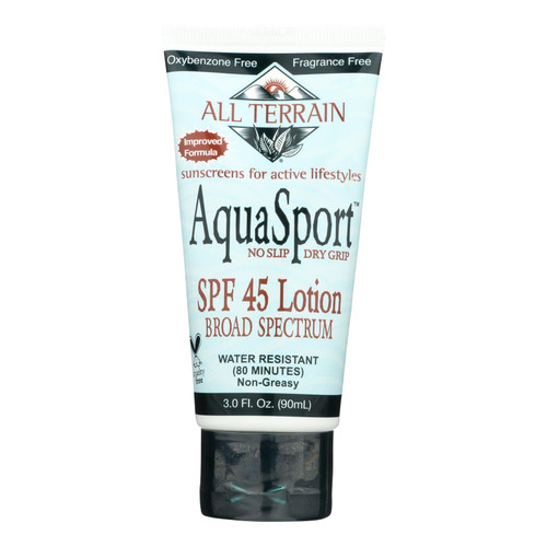 All Terrain - AquaSport Lotion - SPF 45 - 3 oz