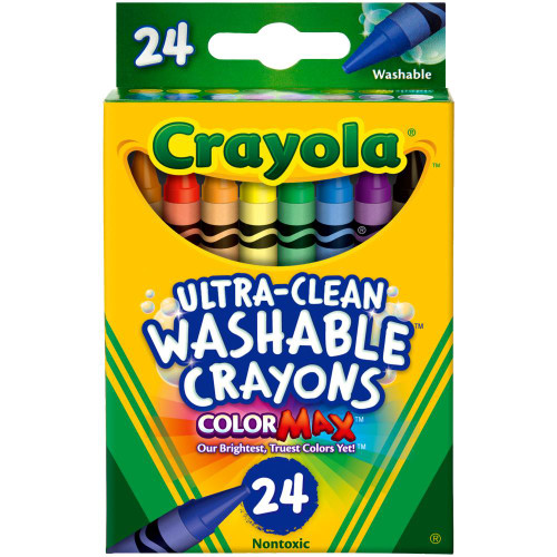 Crayola Washable Crayons 24ct