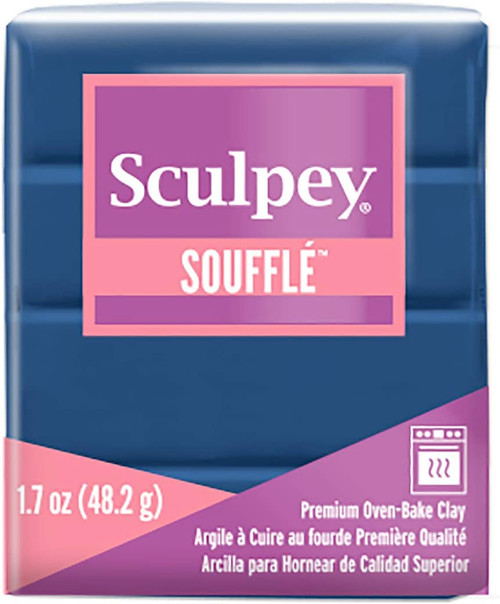 Sculpey Souffle Clay 2oz Midnight Blue