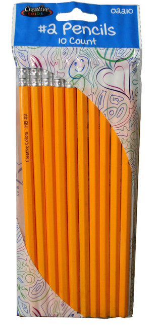10 Count #2 Pencils