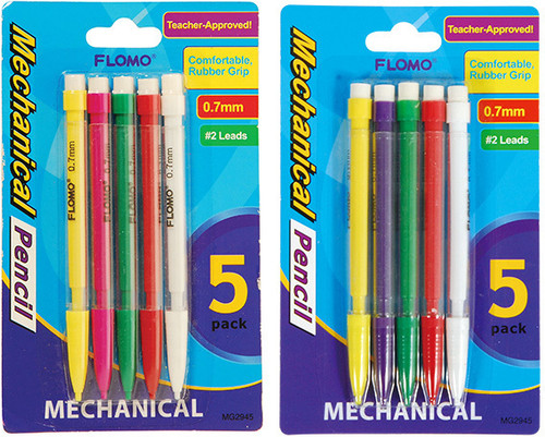 5 pack Mechanical Pencils (Style #945)