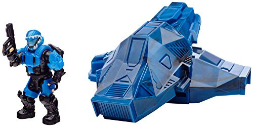 Mega Bloks Halo Drop Pod Metallic Cobalt ODST Toy Figure