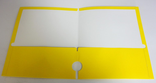 Laminate 2 Pocket Folder - Neon Colors - 8.5" x 11"