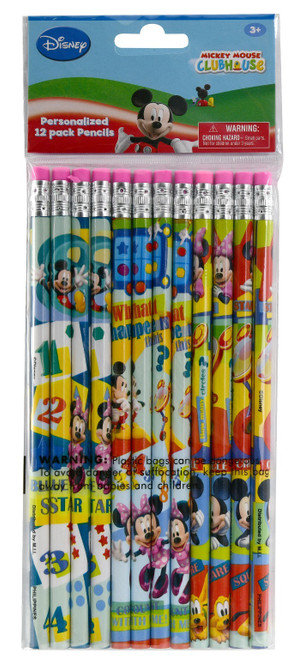 Mickey Clubhouse 12 Pack Pencils