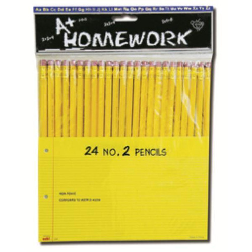 Pencils - 24 pack - No. 2 lead