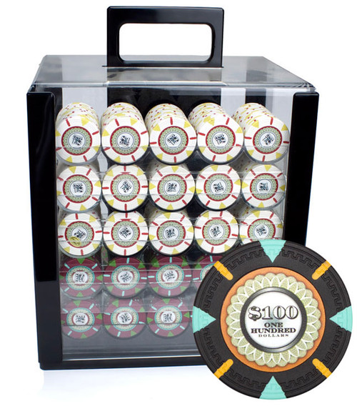1000Ct Claysmith Gaming 'The Mint' Chip Set in Acrylic