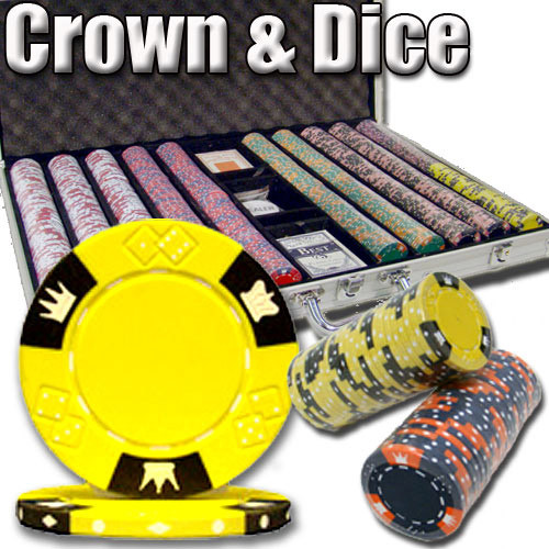 1,000 Ct - Custom Breakout - Crown and Dice - Aluminum