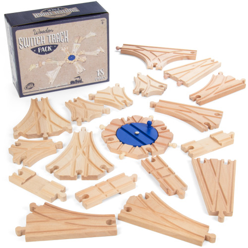 Switch Track Wooden Train Set